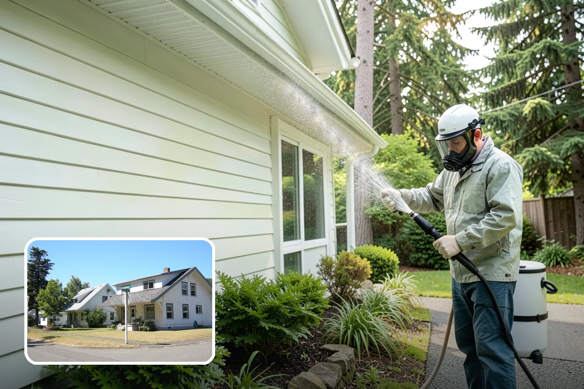 Retaining Wall Washing in DuPont, Pierce County, WA - Removes moss thriving along damp masonry joints