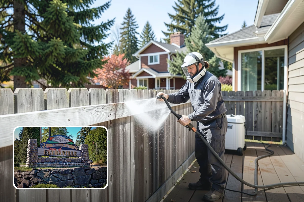 Retaining Wall Washing in Eatonville, Pierce County, WA - Removes moss thriving along damp masonry joints