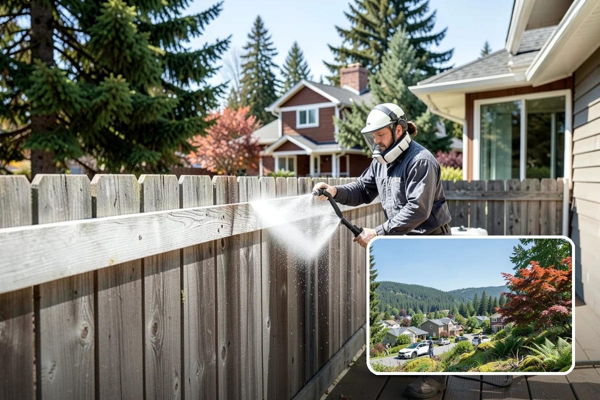 Retaining Wall Washing in Index, Snohomish County, WA - Removes moss thriving along damp masonry joints