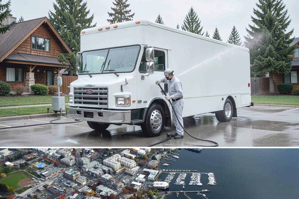 Retaining Wall Washing in Kirkland, King County, WA - Cleaning in early summer, after the soil begins to dry, limits the moisture that keeps masonry walls damp and speeds the return...