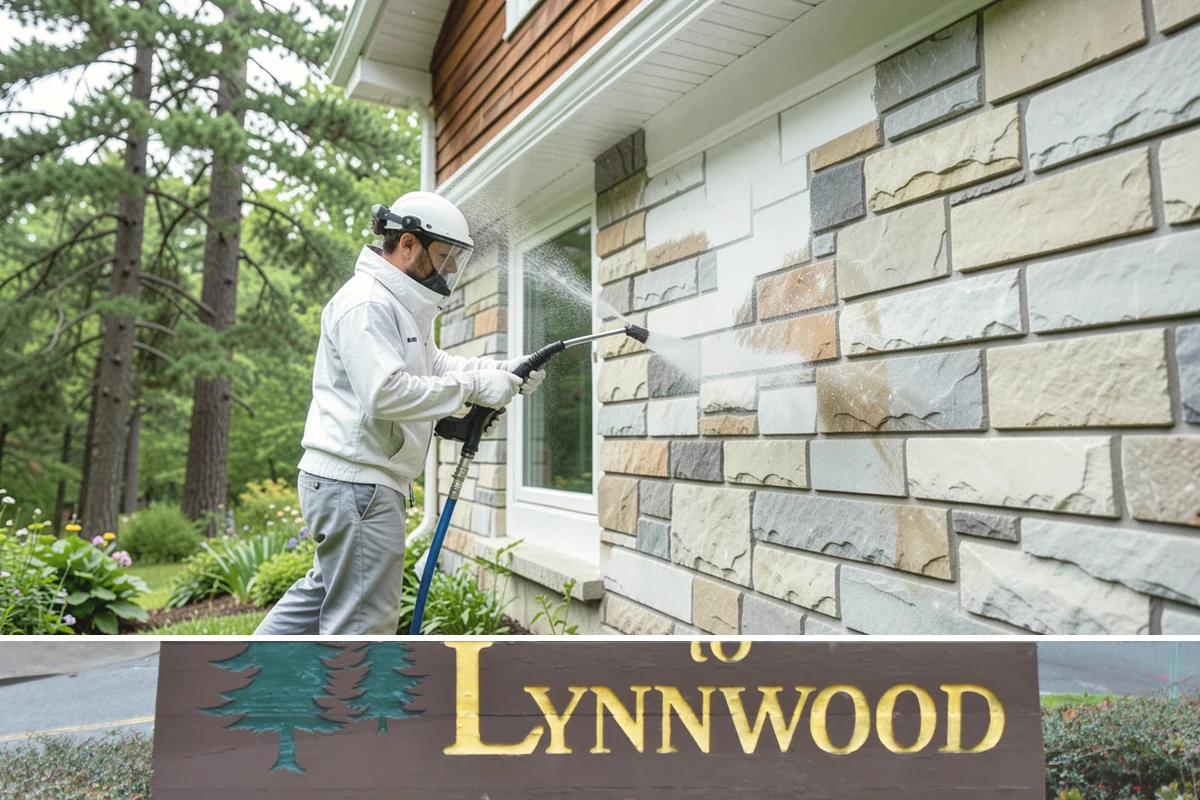 Retaining Wall Washing in Lynnwood, Snohomish County, WA - Cleaning in early summer, after the soil begins to dry, limits the moisture that keeps masonry walls damp and speeds the return...