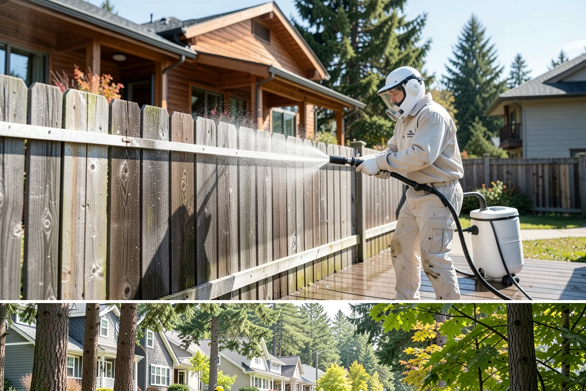 Retaining Wall Washing in Normandy Park, King County, WA - Cleaning in early summer, after the soil begins to dry, limits the moisture that keeps masonry walls damp and speeds the return...