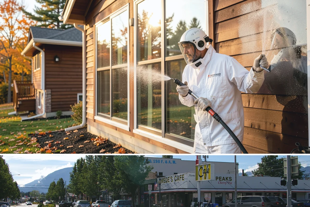 Retaining Wall Washing in North Bend, King County, WA - Cleaning in early summer, after the soil begins to dry, limits the moisture that keeps masonry walls damp and speeds the return...