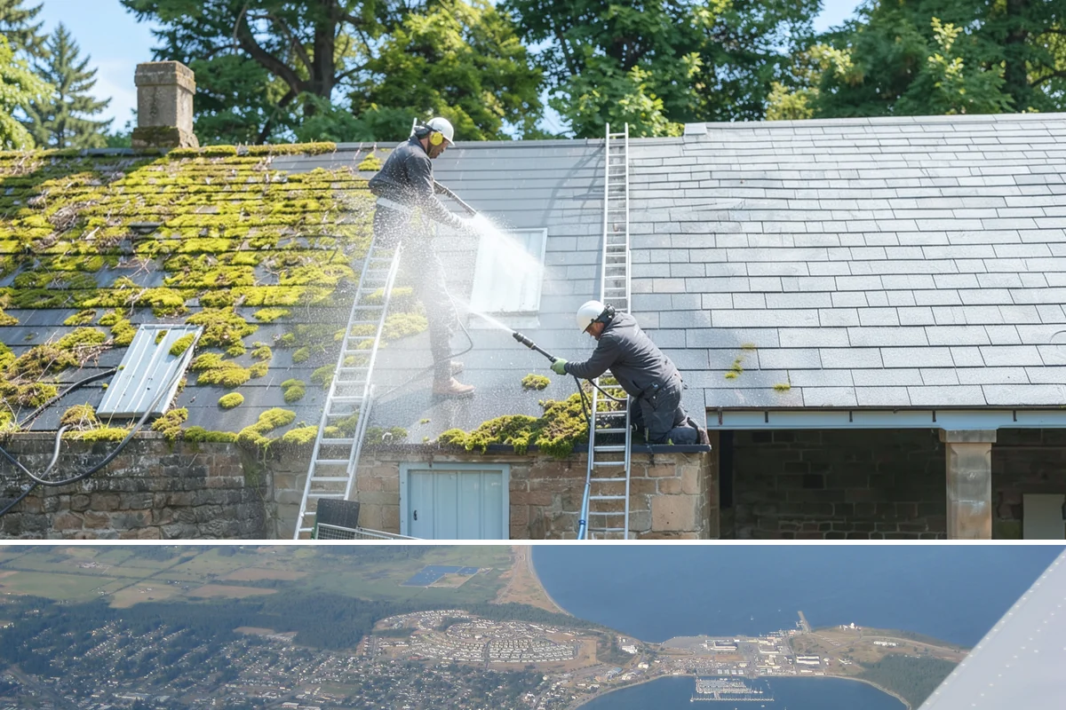 Retaining Wall Washing in Oak Harbor, Island County, WA - Cleaning in early summer, after the soil begins to dry, limits the moisture that keeps masonry walls damp and speeds the return...
