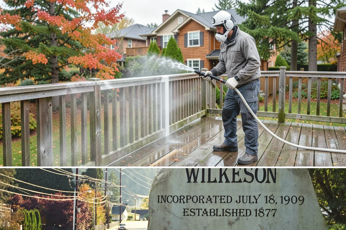 Retaining Wall Washing in Wilkeson, Pierce County, WA - Cleaning in early summer, after the soil begins to dry, limits the moisture that keeps masonry walls damp and speeds the return...