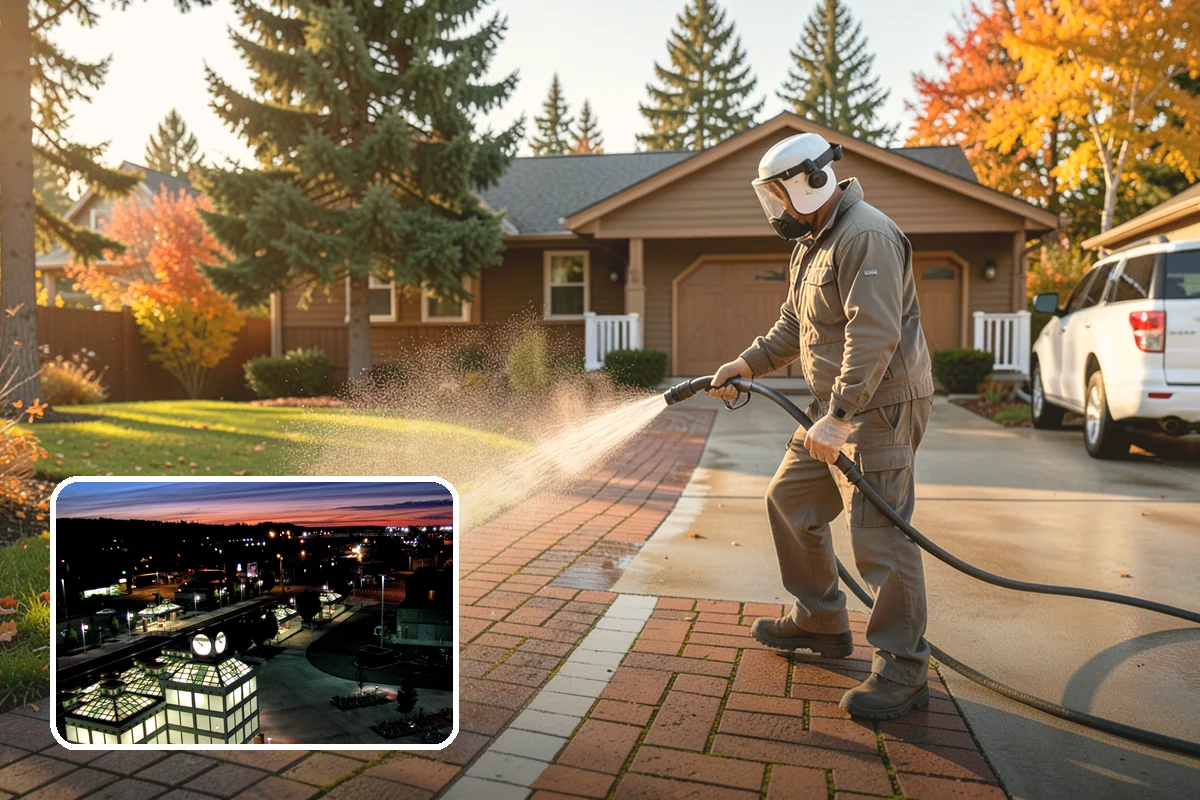 Roof Algae Removal in Auburn, King County, WA - Dissolves algae staining for a uniform roof appearance