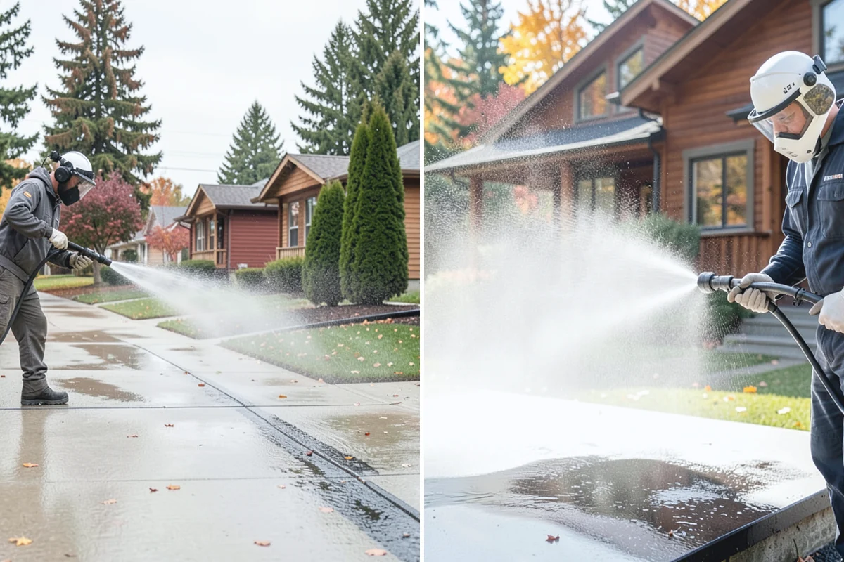 Roof Algae Removal in Beaux Arts Village, King County, WA - Identify algae-affected slopes and shaded problem zones