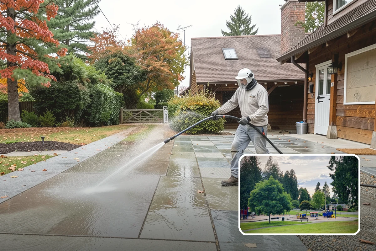 Roof Algae Removal in Bonney Lake, Pierce County, WA - Dissolves algae staining for a uniform roof appearance
