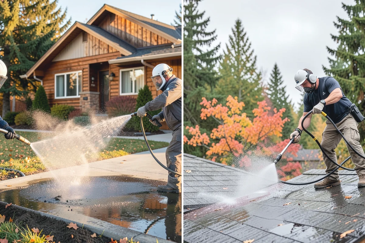 Roof Algae Removal in Bonney Lake, Pierce County, WA - Identify algae-affected slopes and shaded problem zones