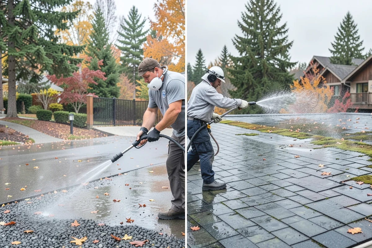 Roof Algae Removal in Buckley, Pierce County, WA - Identify algae-affected slopes and shaded problem zones