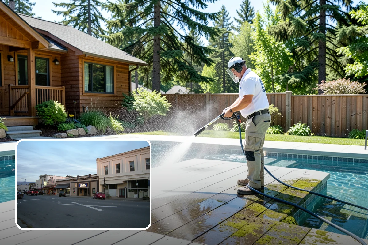 Roof Algae Removal in Burlington, Skagit County, WA - Dissolves algae staining for a uniform roof appearance