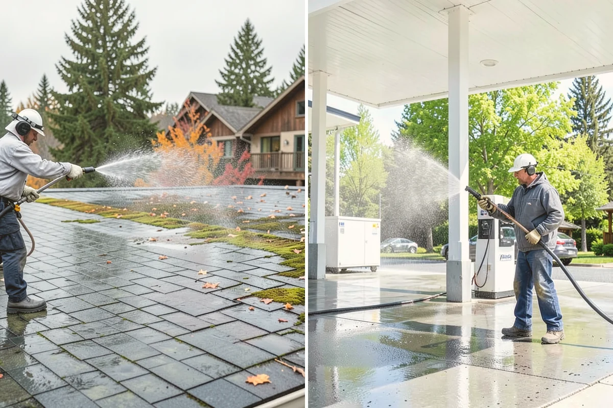 Roof Algae Removal in Eatonville, Pierce County, WA - Identify algae-affected slopes and shaded problem zones