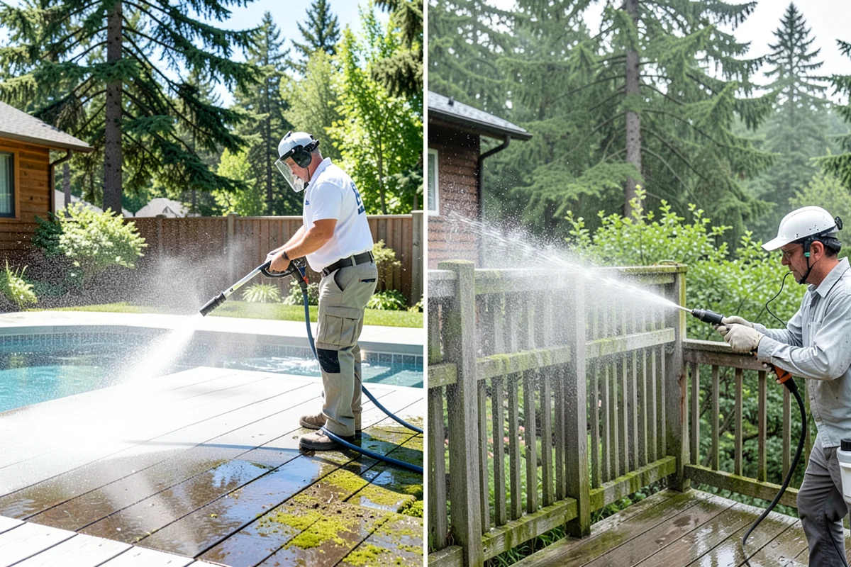 Roof Algae Removal in Gig Harbor, Pierce County, WA - Identify algae-affected slopes and shaded problem zones
