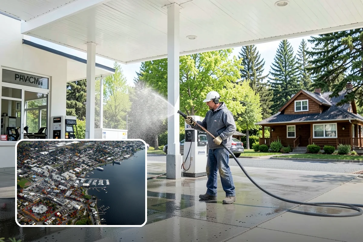Roof Algae Removal in Kirkland, King County, WA - Dissolves algae staining for a uniform roof appearance