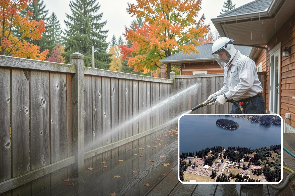 Roof Algae Removal in Lakewood, Pierce County, WA - Dissolves algae staining for a uniform roof appearance