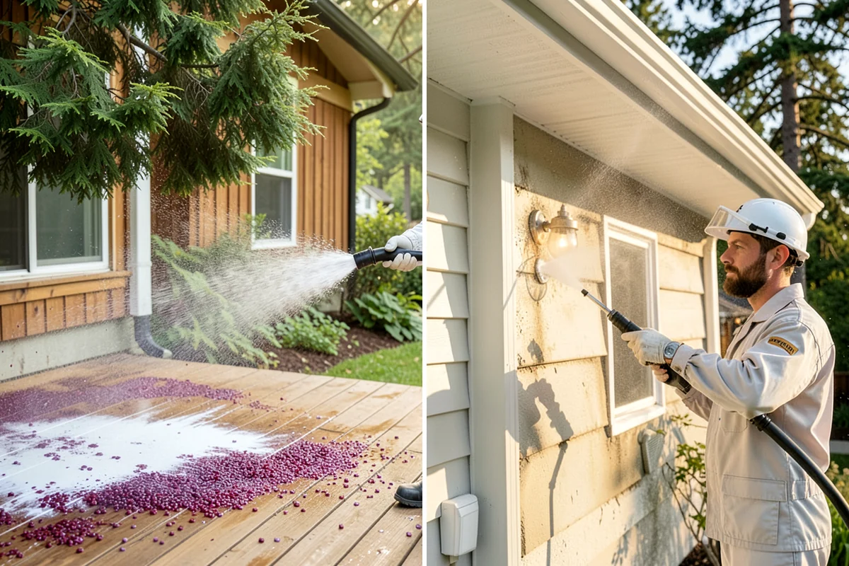 Roof Algae Removal in Lakewood, Pierce County, WA - Identify algae-affected slopes and shaded problem zones