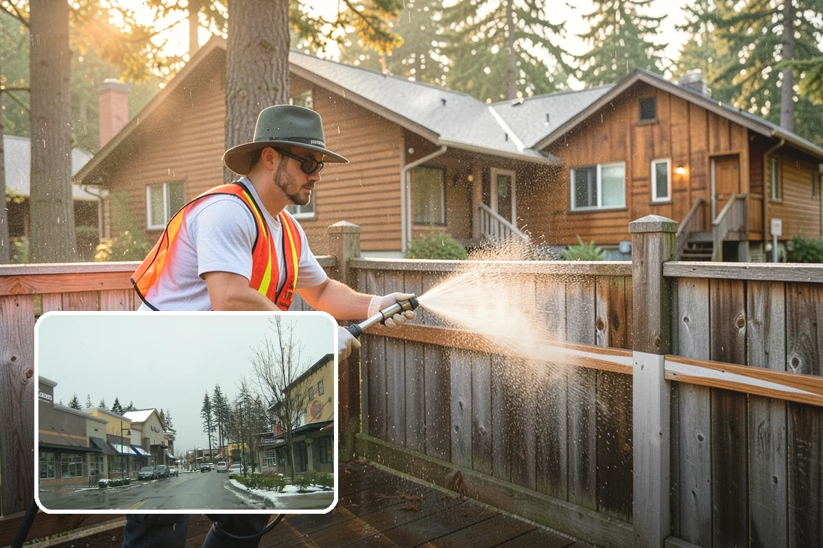 Roof Algae Removal in Mill Creek, Snohomish County, WA - Dissolves algae staining for a uniform roof appearance