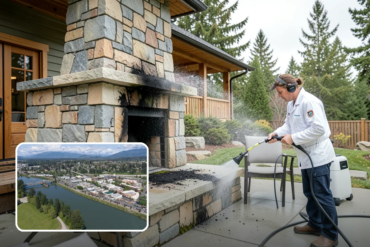 Roof Algae Removal in Mount Vernon, Skagit County, WA - Dissolves algae staining for a uniform roof appearance