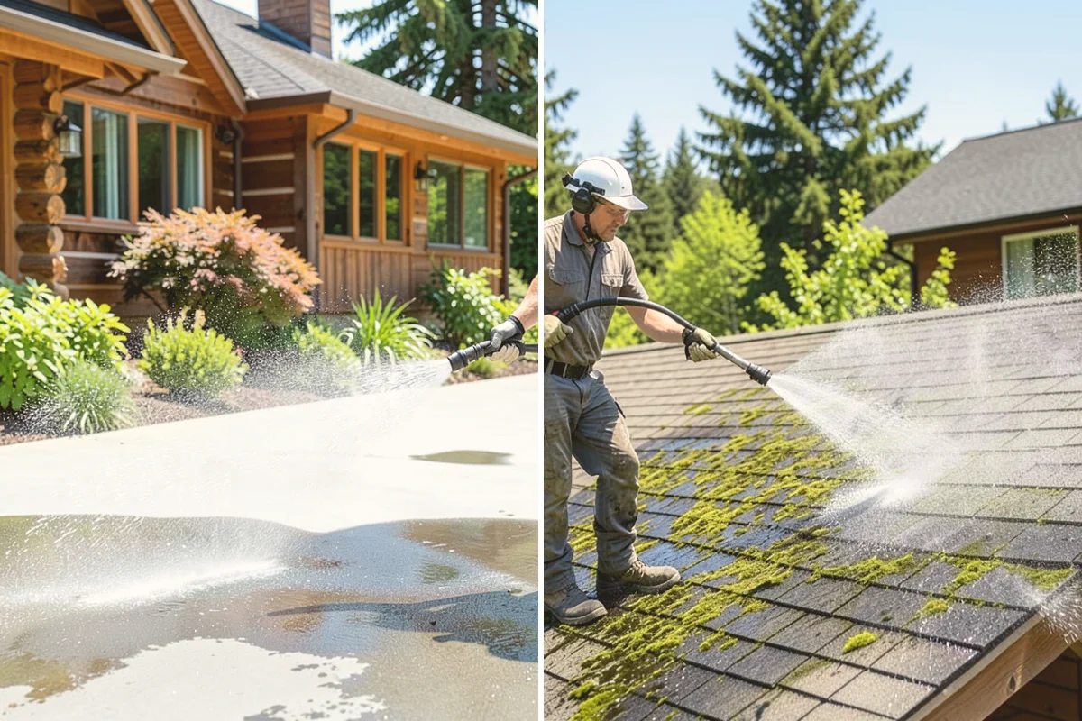 Roof Algae Removal in Mount Vernon, Skagit County, WA - Identify algae-affected slopes and shaded problem zones