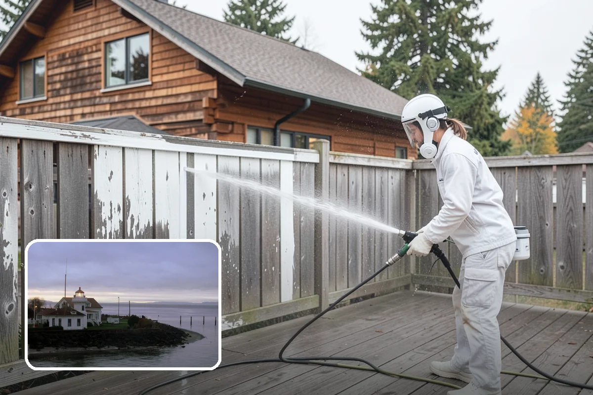 Roof Algae Removal in Mukilteo, Snohomish County, WA - Dissolves algae staining for a uniform roof appearance