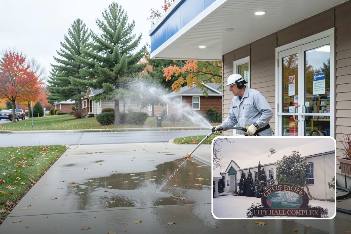 Roof Algae Removal in Pacific, King County, WA - Dissolves algae staining for a uniform roof appearance