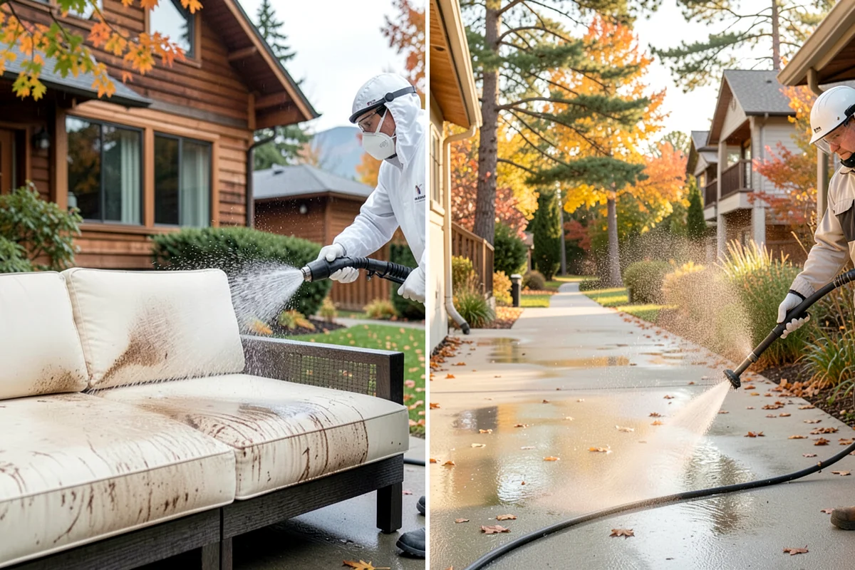 Roof Algae Removal in Puyallup, Pierce County, WA - Identify algae-affected slopes and shaded problem zones