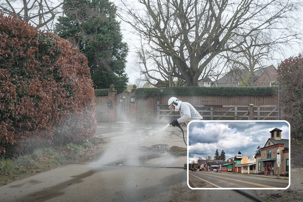 Roof Algae Removal in Roy, Pierce County, WA - Dissolves algae staining for a uniform roof appearance