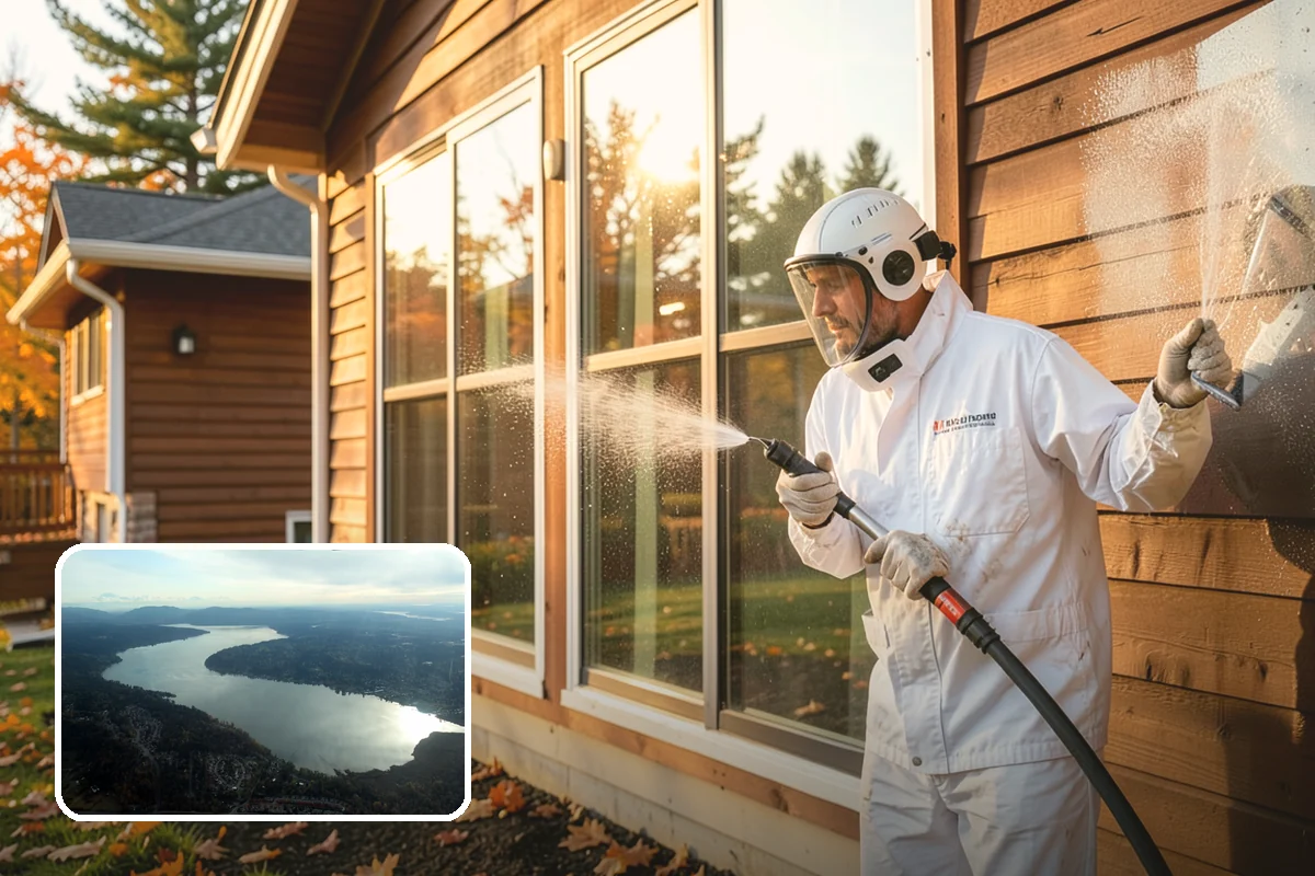 Roof Algae Removal in Sammamish, King County, WA - Dissolves algae staining for a uniform roof appearance
