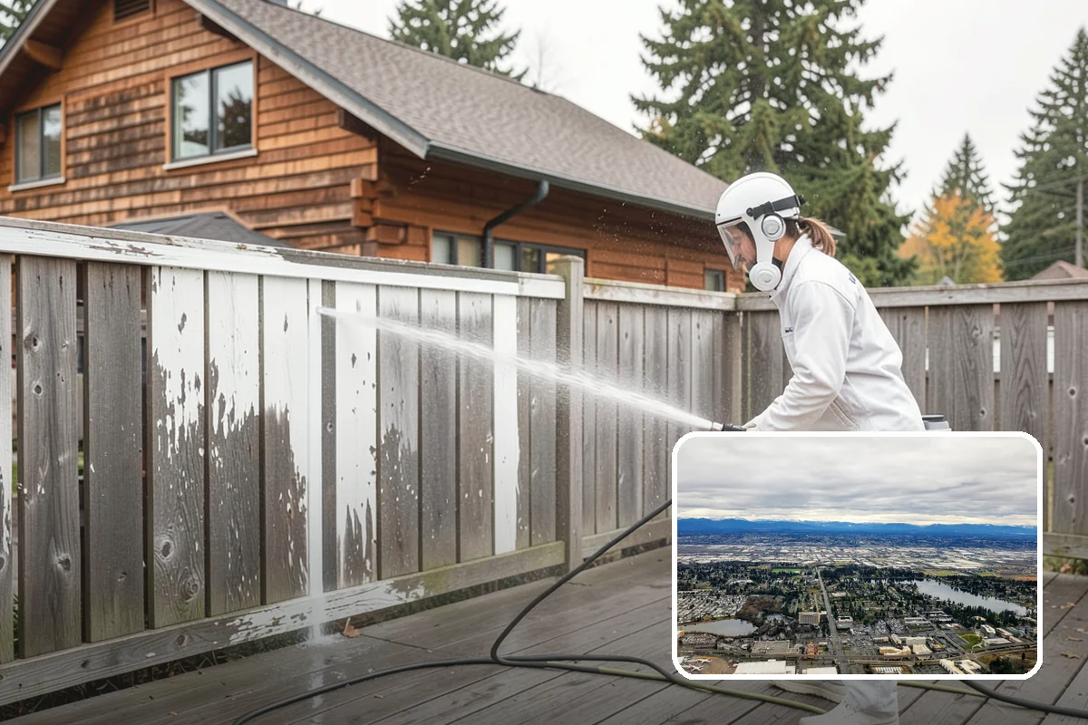 Roof Algae Removal in SeaTac, King County, WA - Dissolves algae staining for a uniform roof appearance