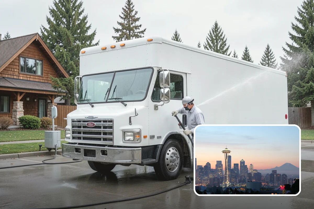 Roof Algae Removal in Seattle, King County, WA - Dissolves algae staining for a uniform roof appearance