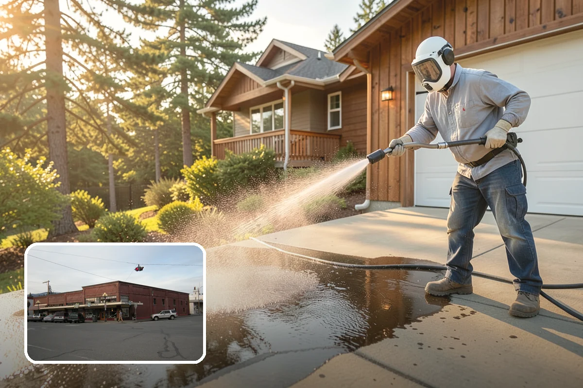 Roof Algae Removal in Sedro-Woolley, Skagit County, WA - Dissolves algae staining for a uniform roof appearance