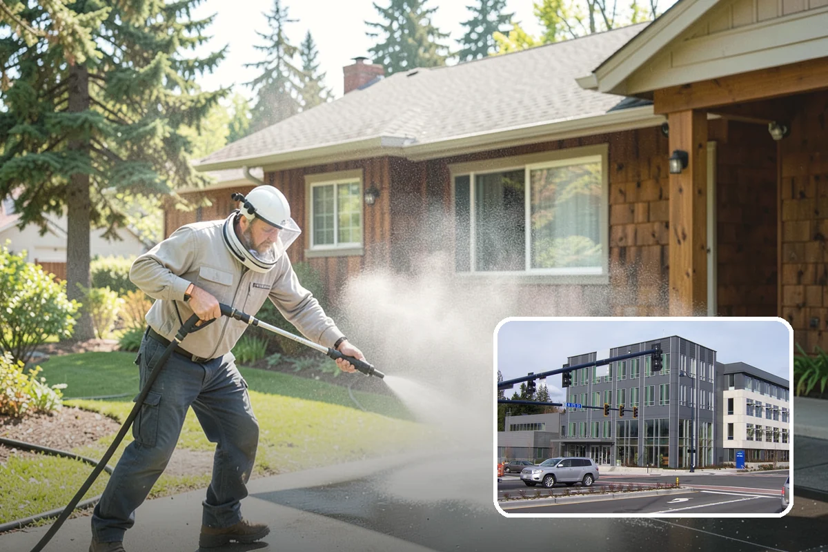 Roof Algae Removal in Shoreline, King County, WA - Dissolves algae staining for a uniform roof appearance