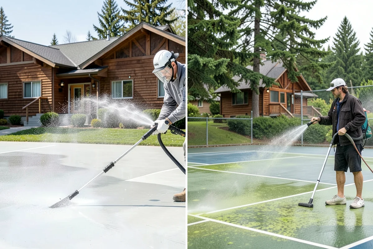 Roof Algae Removal in Shoreline, King County, WA - Identify algae-affected slopes and shaded problem zones