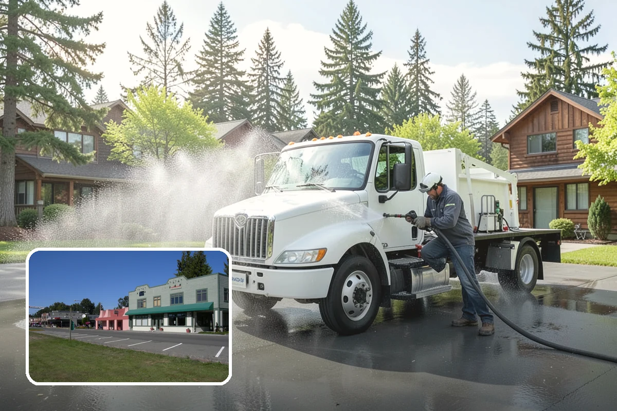 Roof Algae Removal in Snoqualmie, King County, WA - Dissolves algae staining for a uniform roof appearance