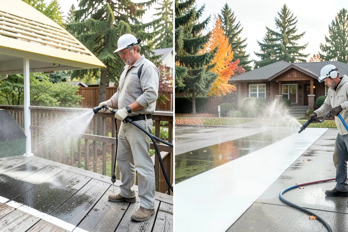 Roof Algae Removal in Snoqualmie, King County, WA - Identify algae-affected slopes and shaded problem zones