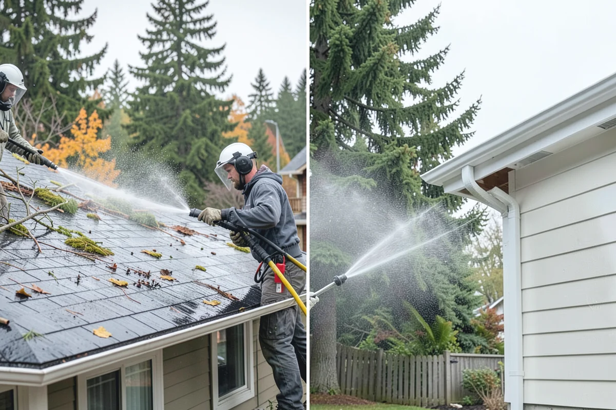 Roof Algae Removal in South Prairie, Pierce County, WA - Identify algae-affected slopes and shaded problem zones