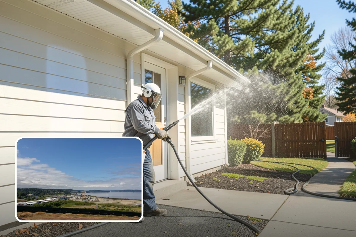 Roof Algae Removal in University Place, Pierce County, WA - Dissolves algae staining for a uniform roof appearance