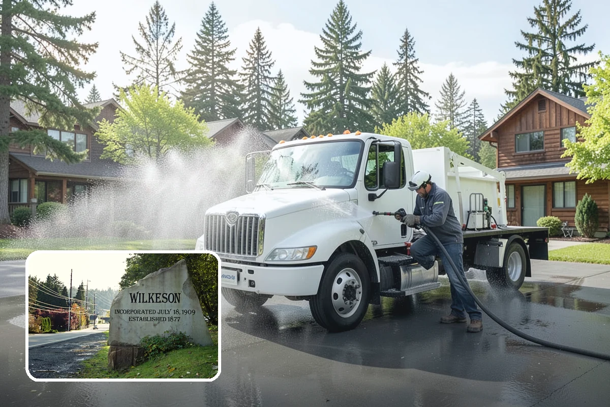 Roof Algae Removal in Wilkeson, Pierce County, WA - Dissolves algae staining for a uniform roof appearance