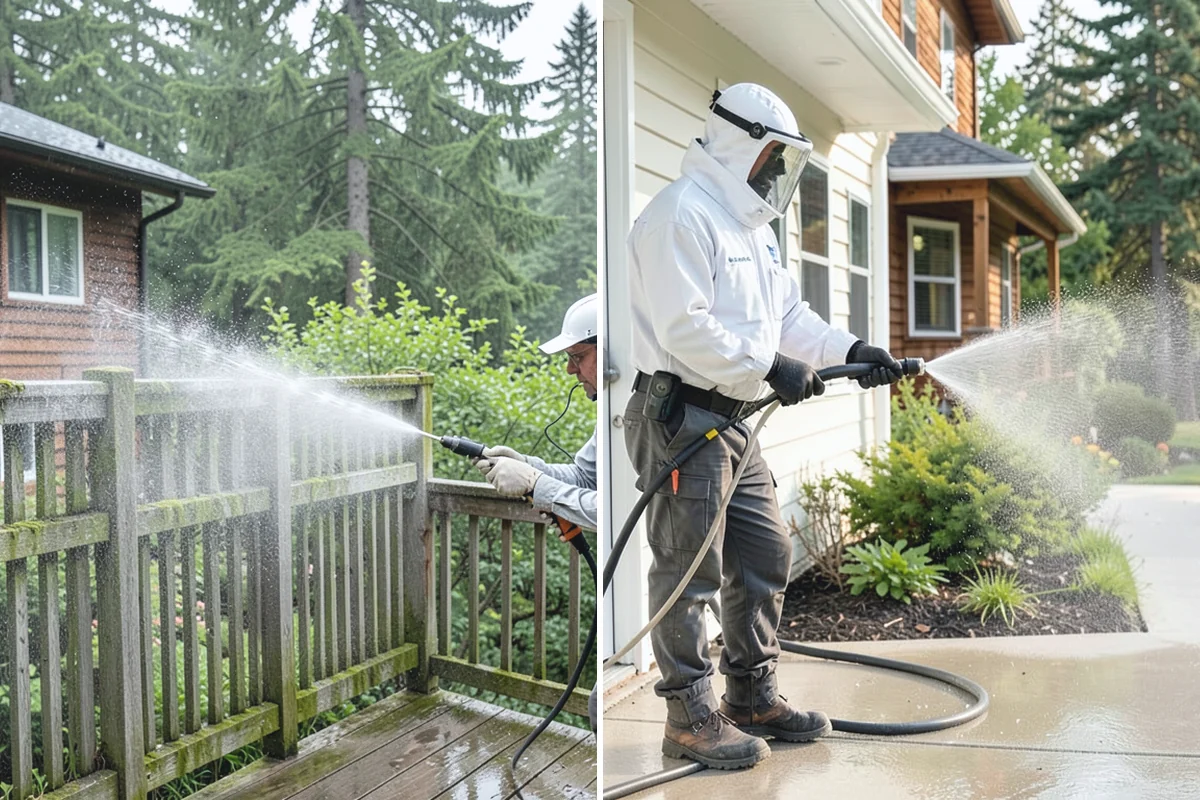 Roof Algae Removal in Wilkeson, Pierce County, WA - Identify algae-affected slopes and shaded problem zones