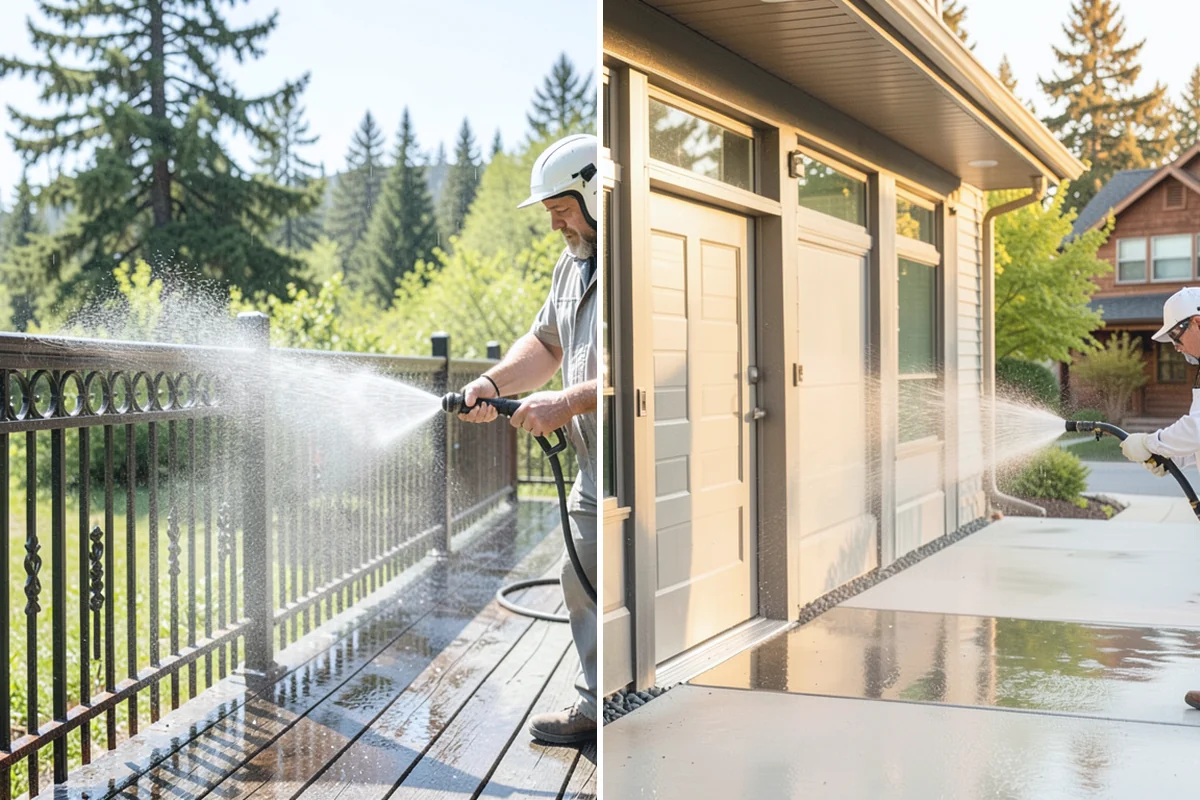 Roof Algae Removal in Woodinville, King County, WA - Identify algae-affected slopes and shaded problem zones