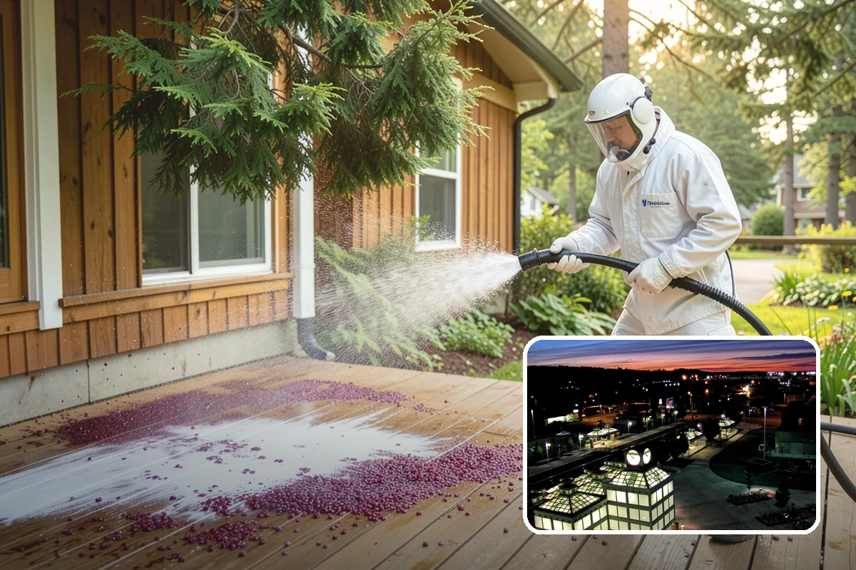 Roof Black Streak Removal in Auburn, King County, WA - Erases distracting black streaks that lower curb appeal