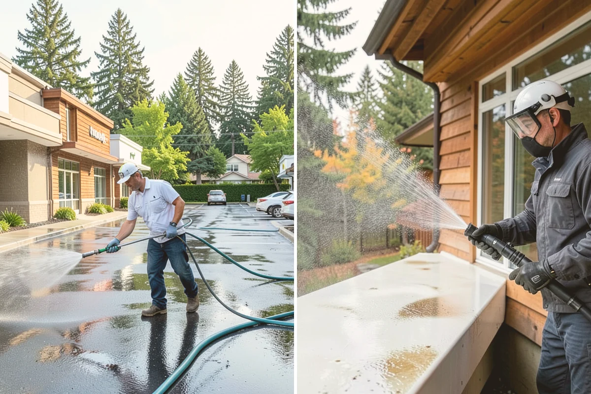 Roof Black Streak Removal in Bellevue, King County, WA - Confirm the staining is gloeocapsa algae and map affected areas