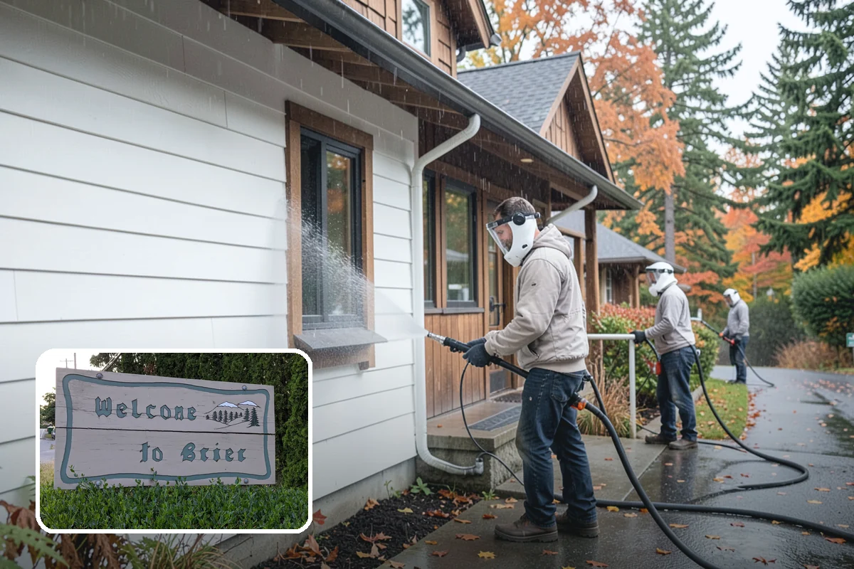 Roof Black Streak Removal in Brier, Snohomish County, WA - Erases distracting black streaks that lower curb appeal