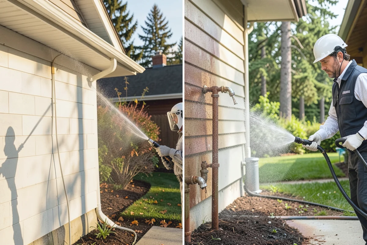 Roof Black Streak Removal in Des Moines, King County, WA - Confirm the staining is gloeocapsa algae and map affected areas