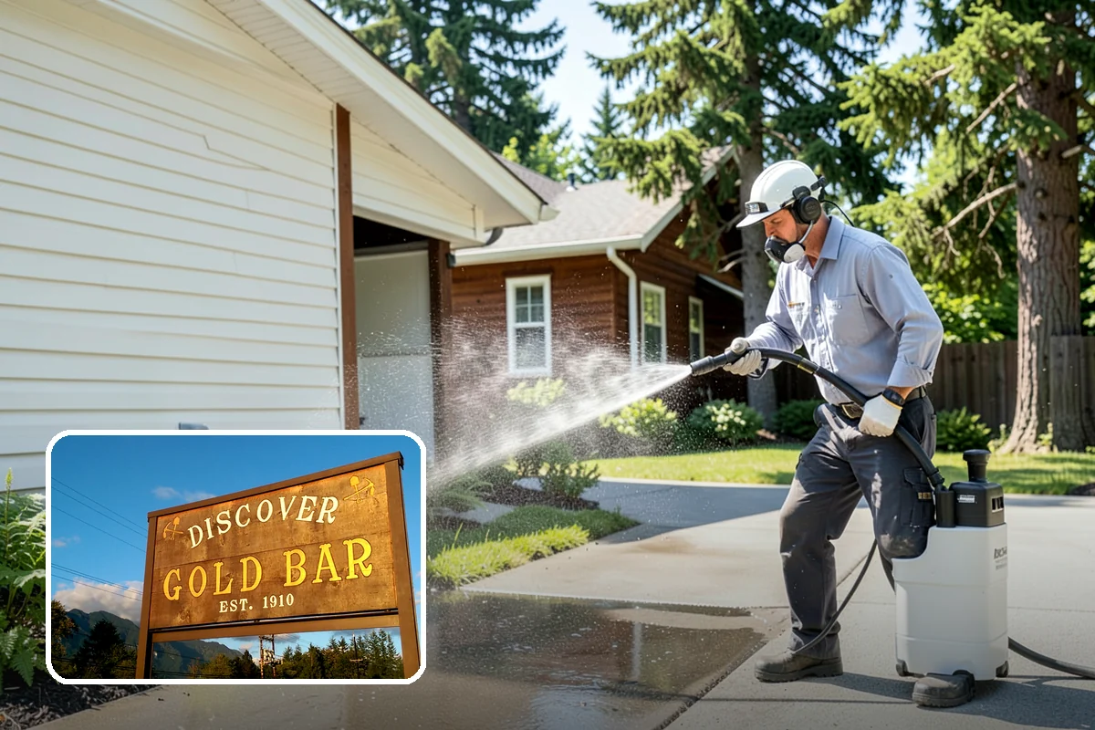 Roof Black Streak Removal in Gold Bar, Snohomish County, WA - Erases distracting black streaks that lower curb appeal