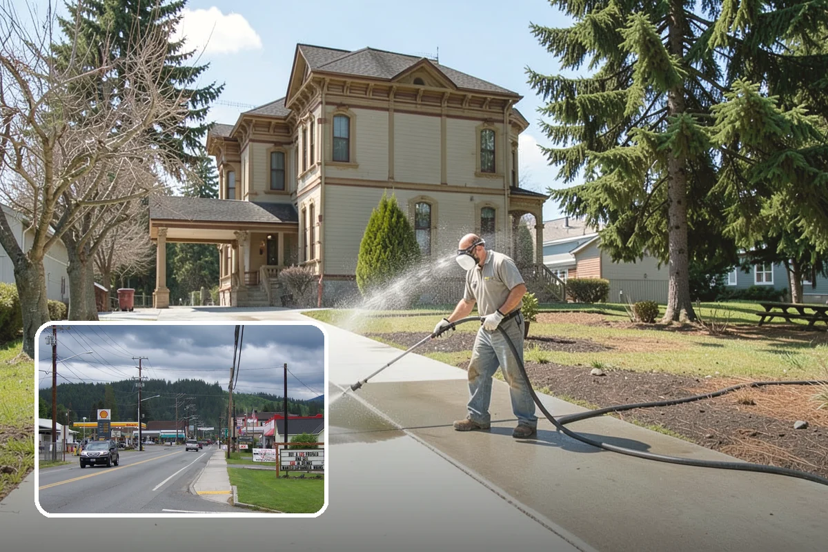 Roof Black Streak Removal in Granite Falls, Snohomish County, WA - Erases distracting black streaks that lower curb appeal