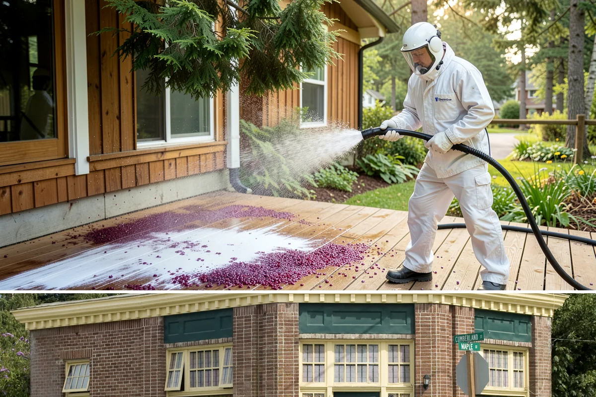 Roof Black Streak Removal in Hamilton, Skagit County, WA - Warm, dry summer days give streak treatments the best chance to work thoroughly in one visit.