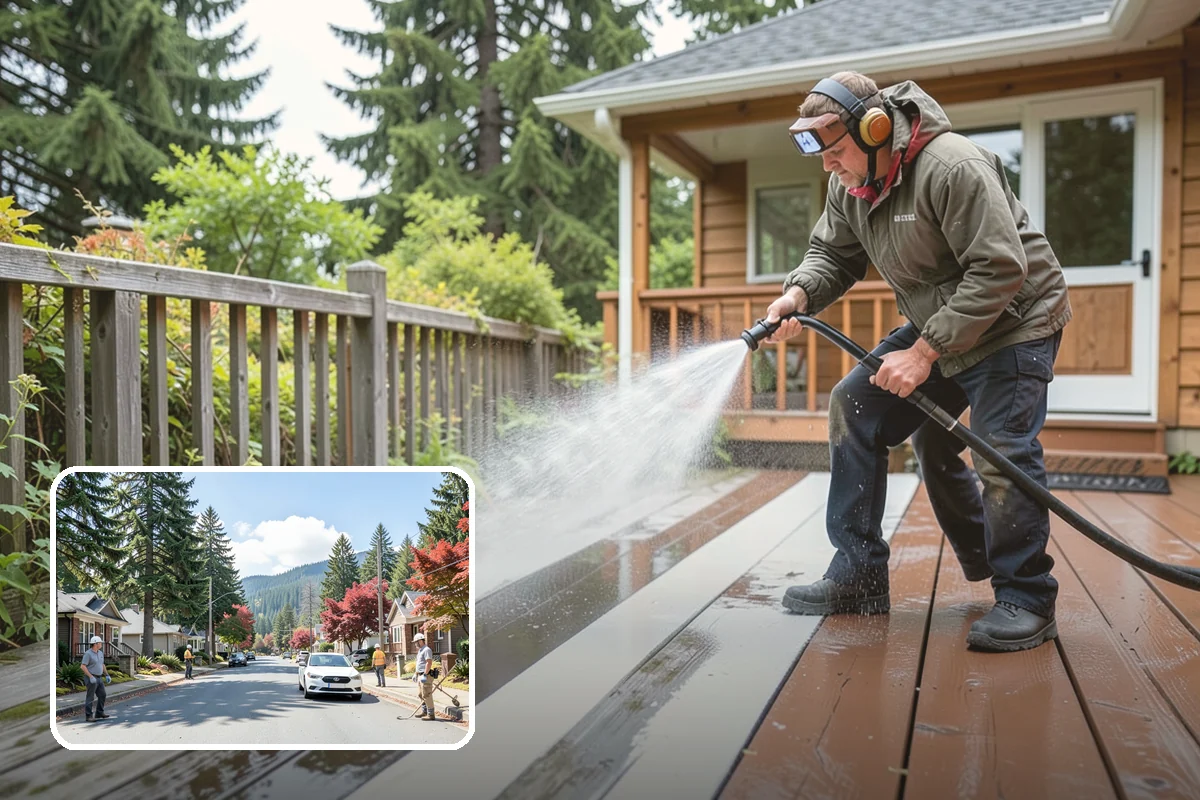 Roof Black Streak Removal in Hunts Point, King County, WA - Erases distracting black streaks that lower curb appeal