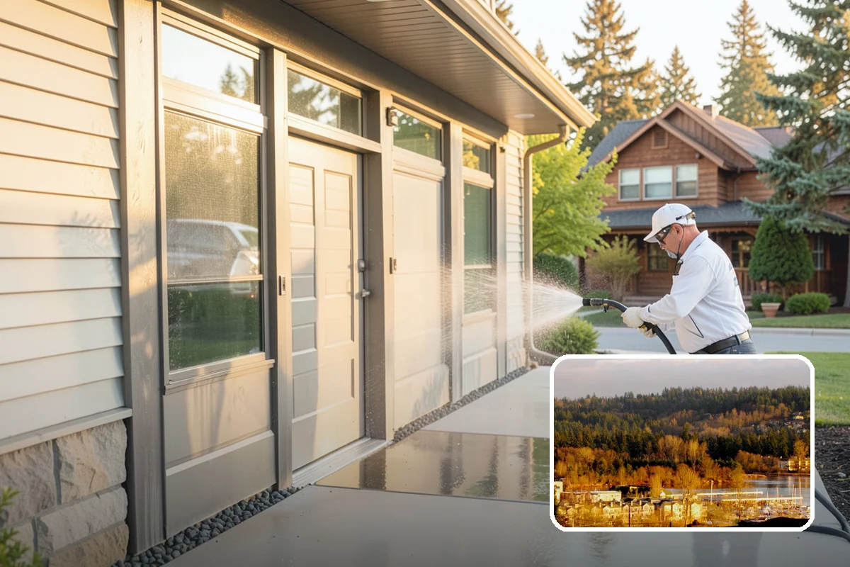 Roof Black Streak Removal in Kenmore, King County, WA - Erases distracting black streaks that lower curb appeal