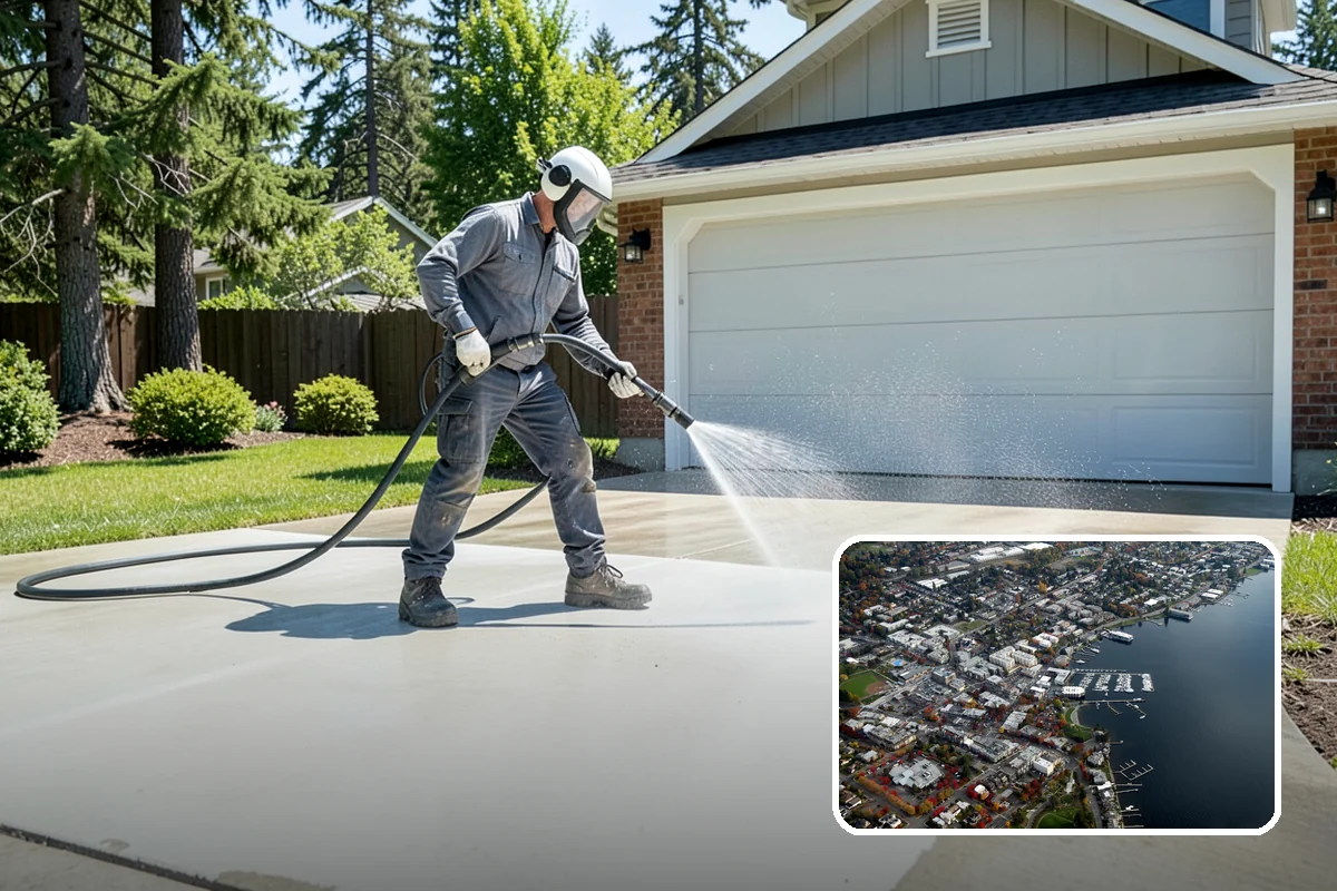 Roof Black Streak Removal in Kirkland, King County, WA - Erases distracting black streaks that lower curb appeal